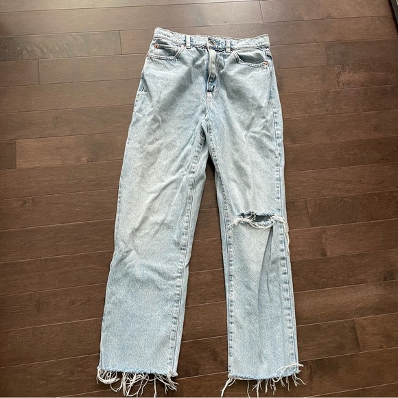 Garage Denim Vintage Straight Leg Distressed Jeans Women’s Size 5 or 27 - Picture 1 of 8